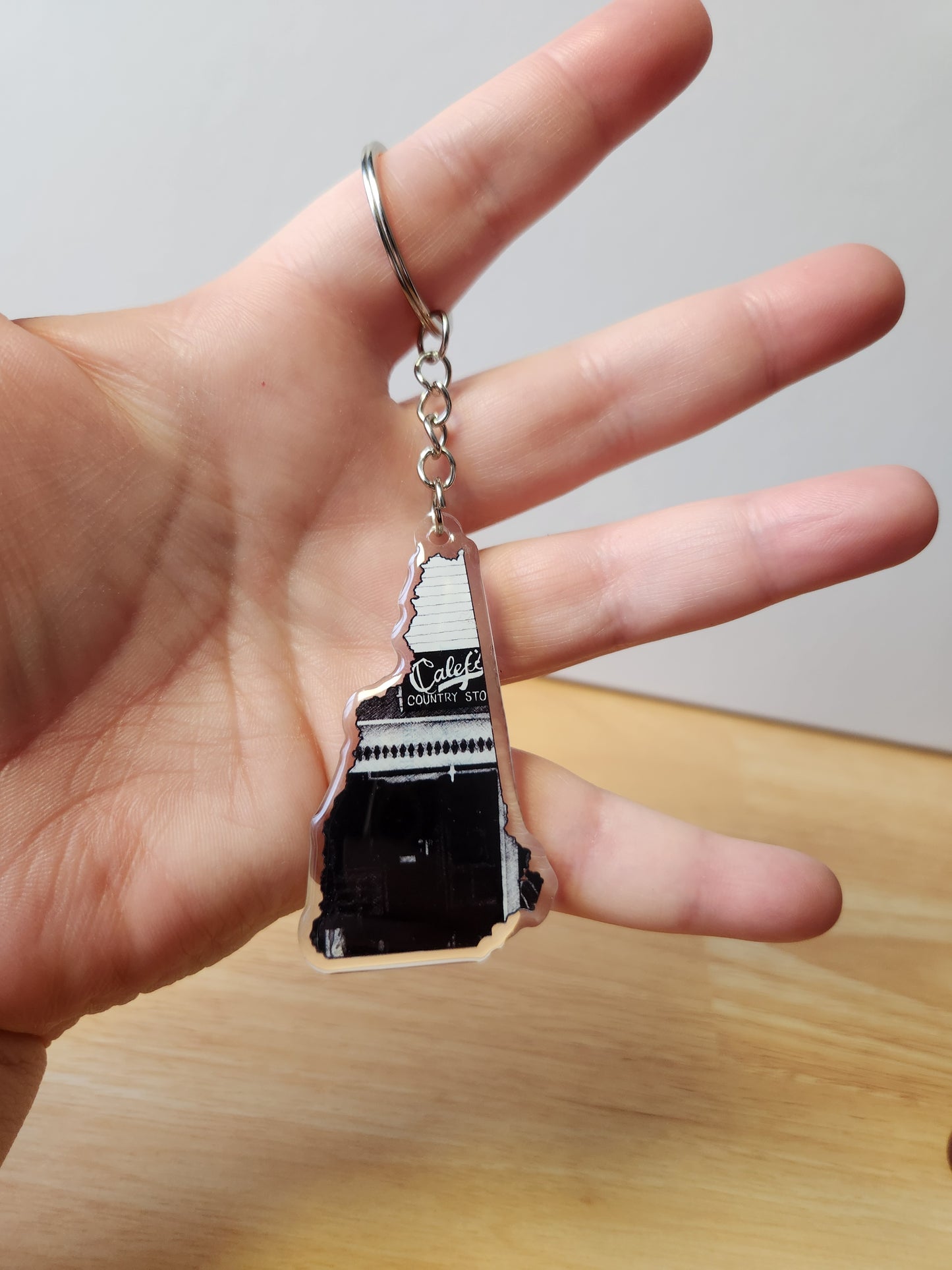 Barrington, NH Keychain