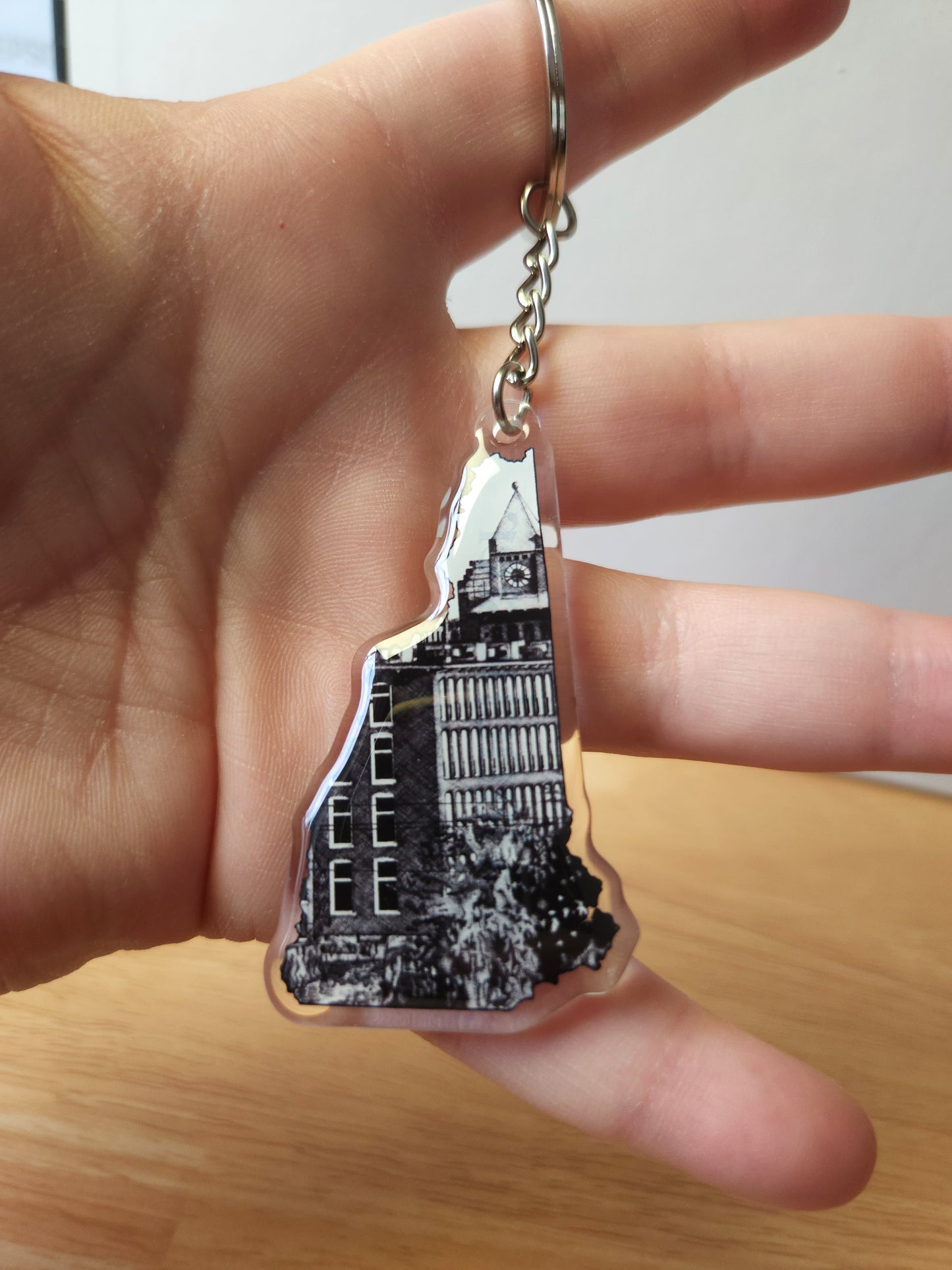 Manchester, NH Keychain