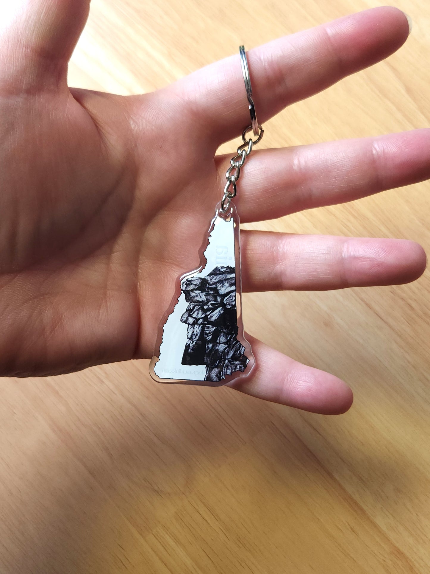 Old Man Keychain