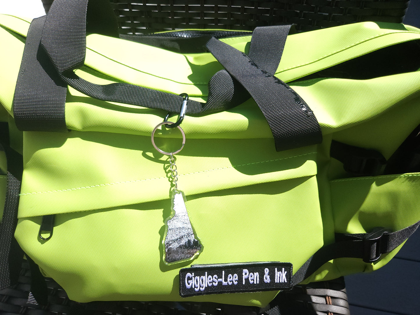 Albany, NH Keychain