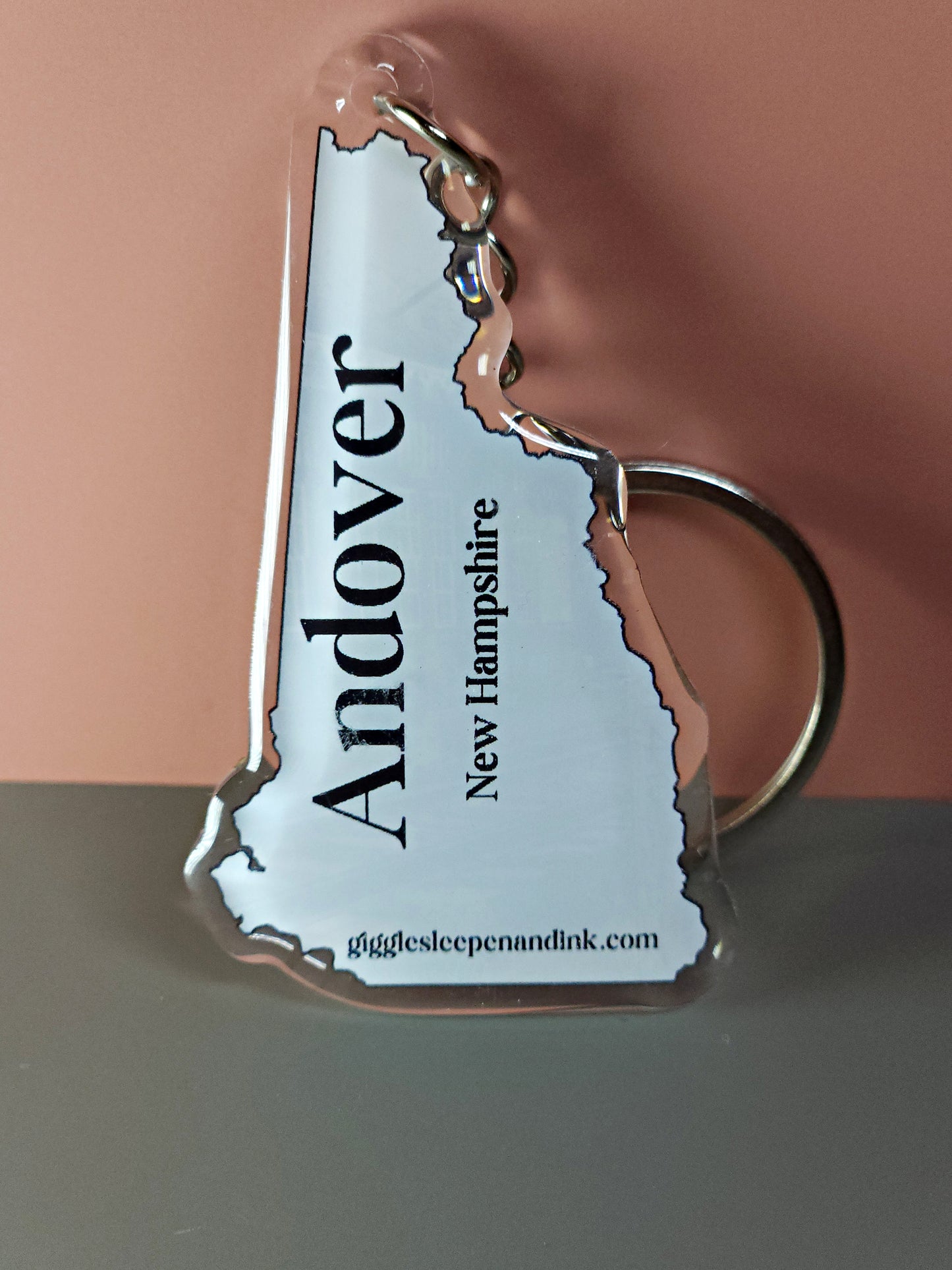 Andover, NH Keychain