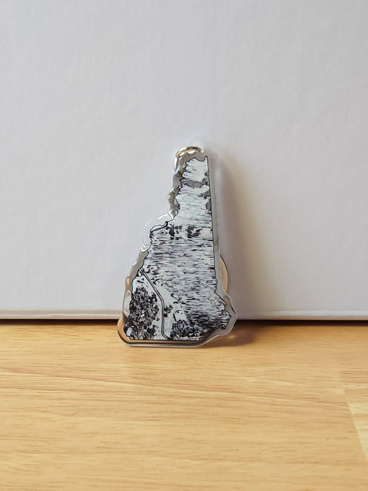 Alton Bay, NH Keychain