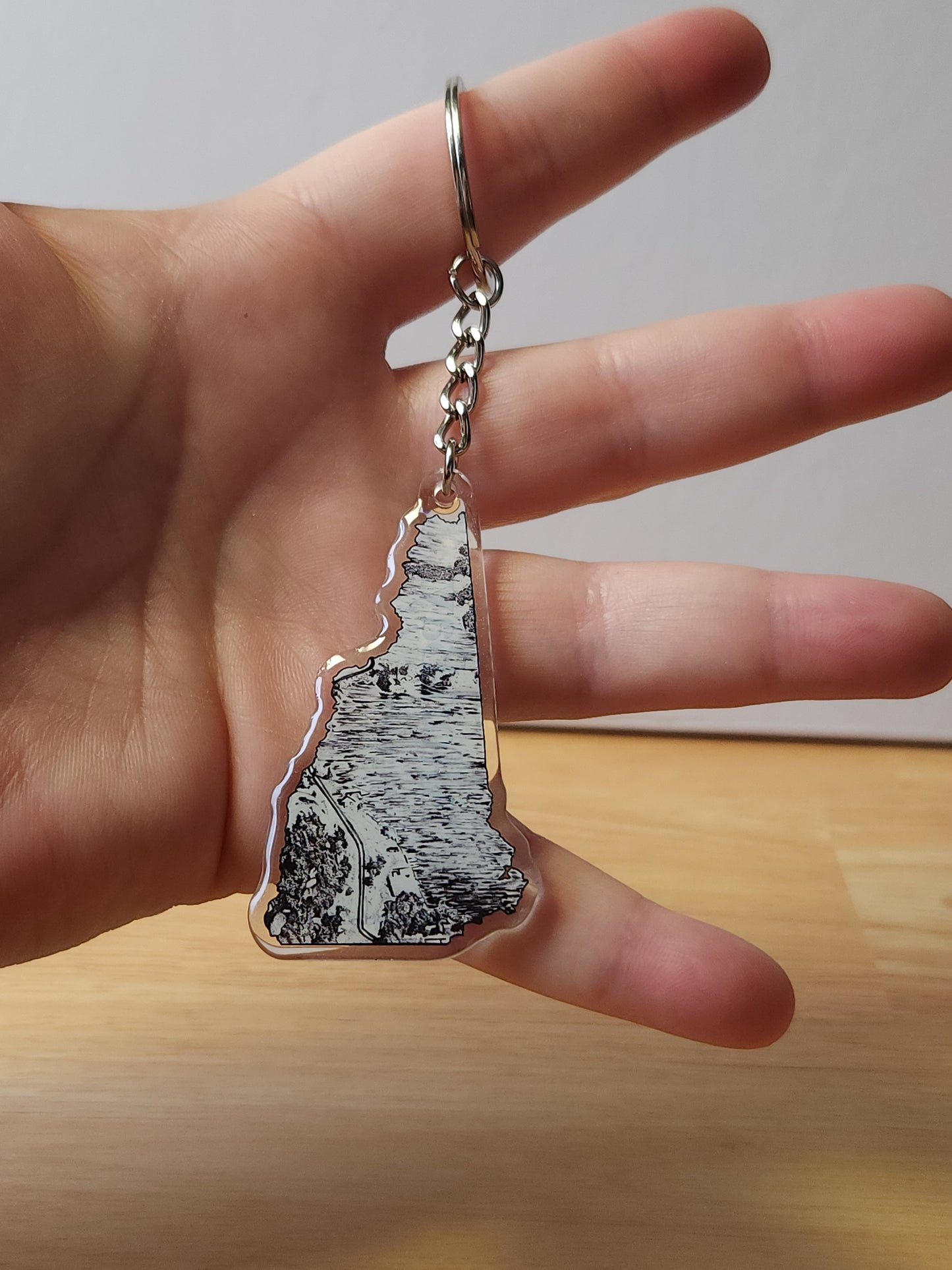 Alton Bay, NH Keychain