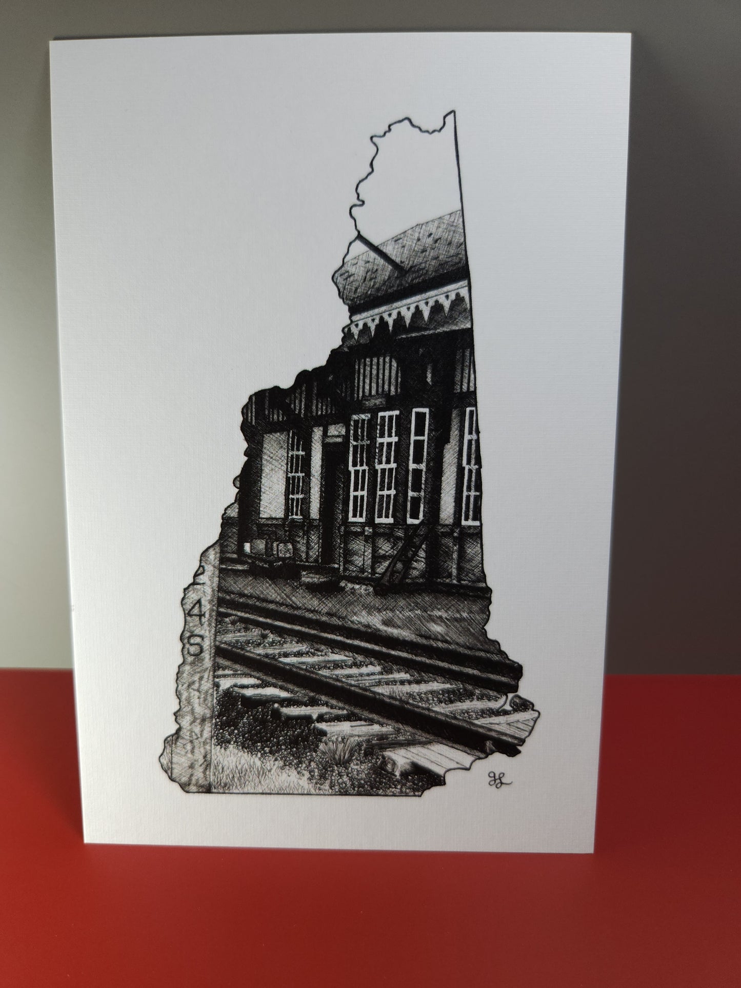 Andover, NH Postcard