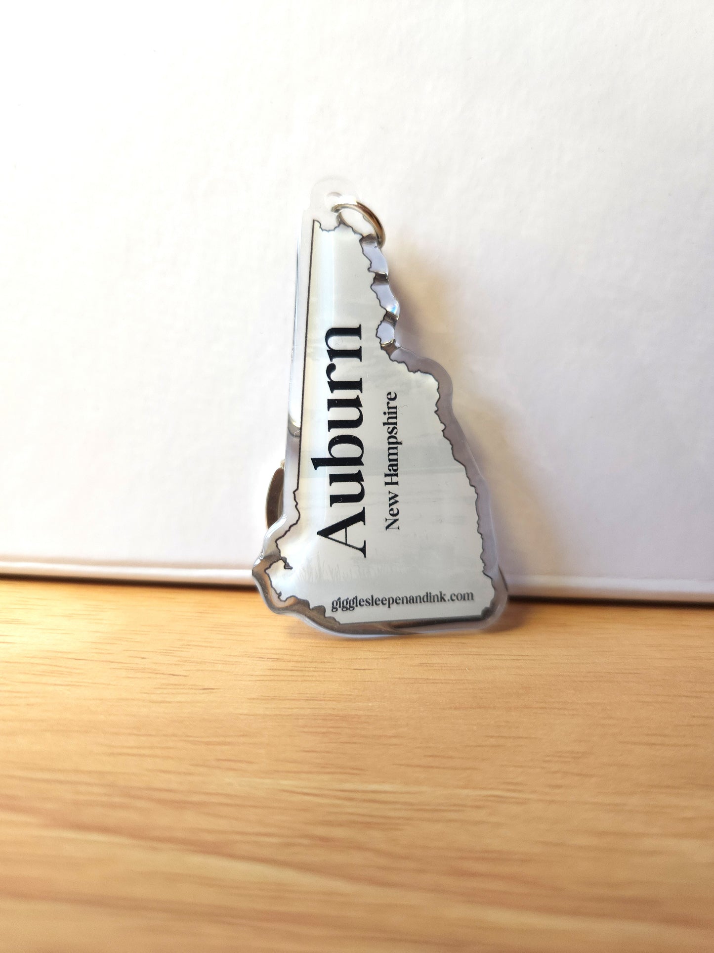 Auburn, NH Keychain
