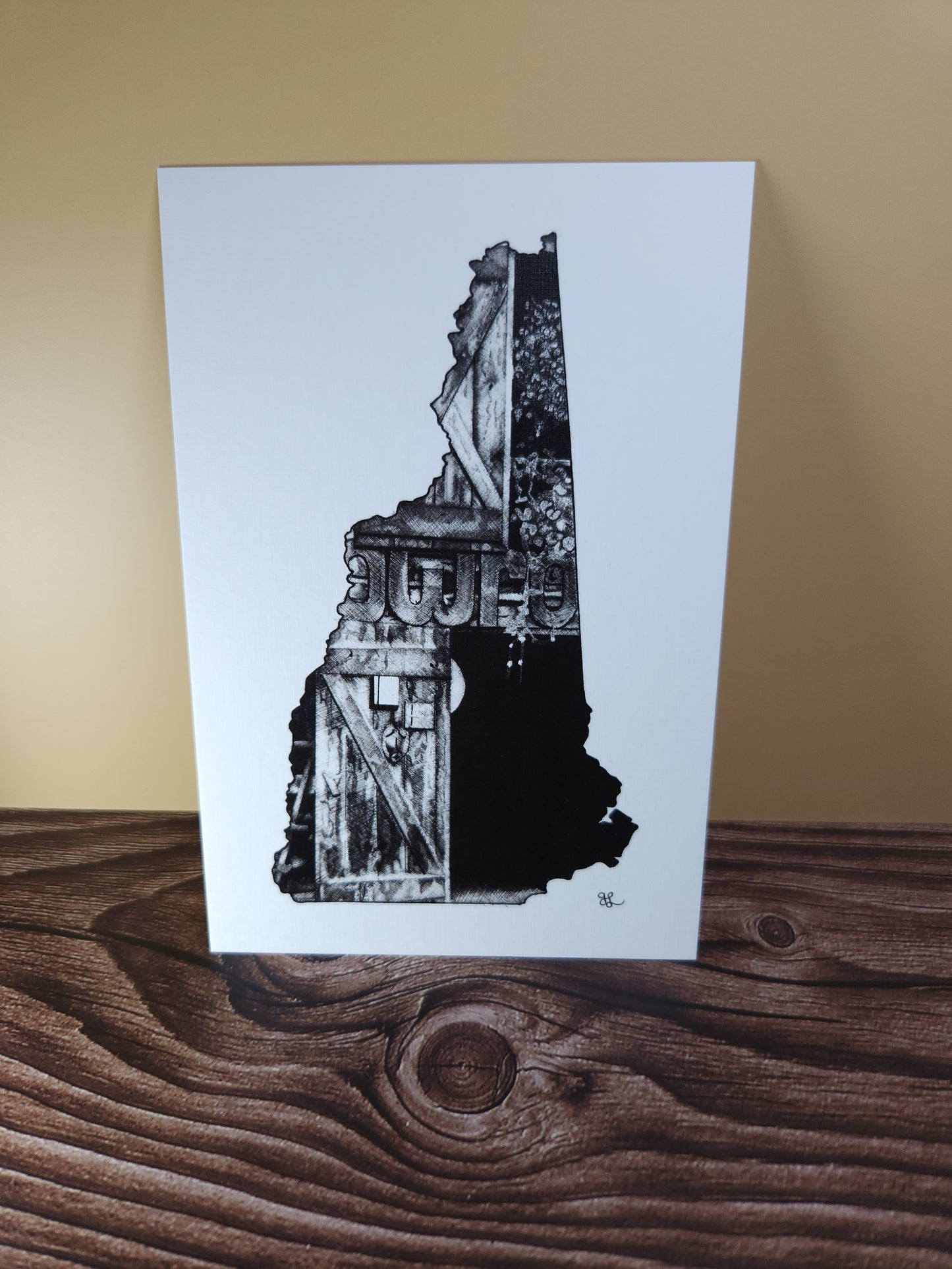 Barnstead, NH Postcard