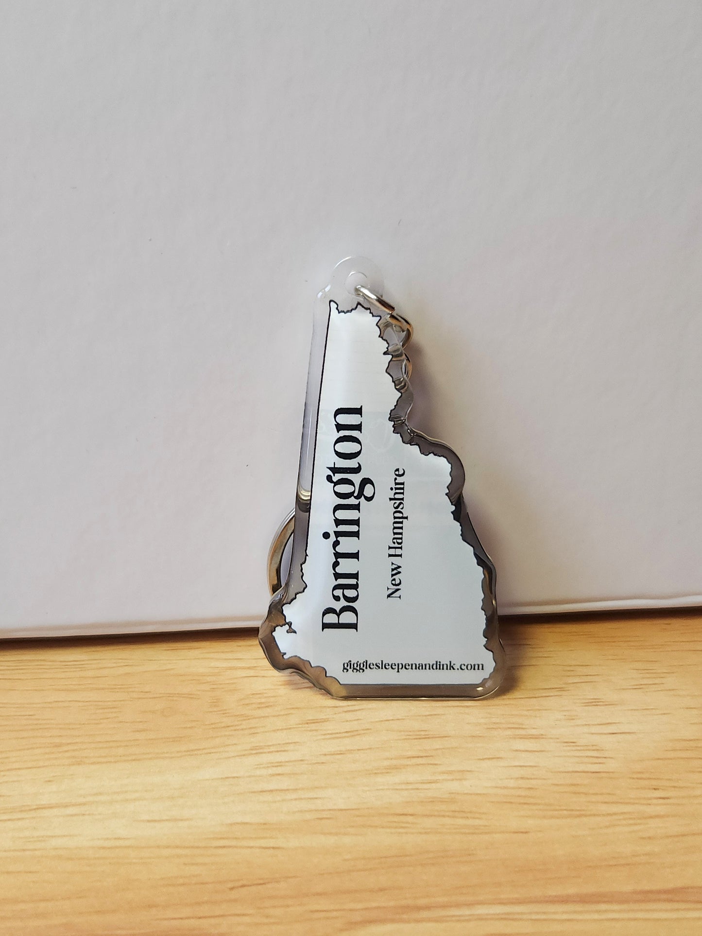 Barrington, NH Keychain
