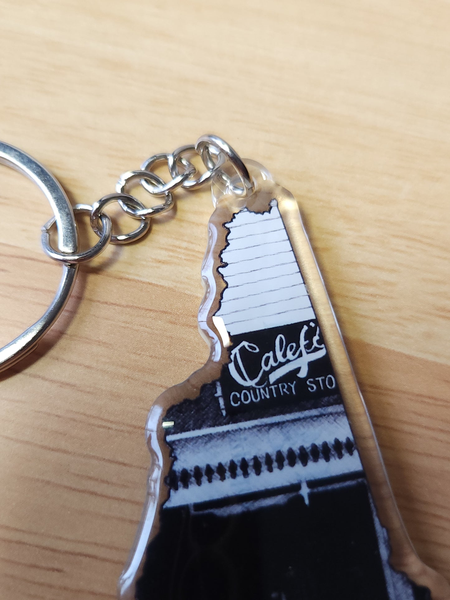 Barrington, NH Keychain