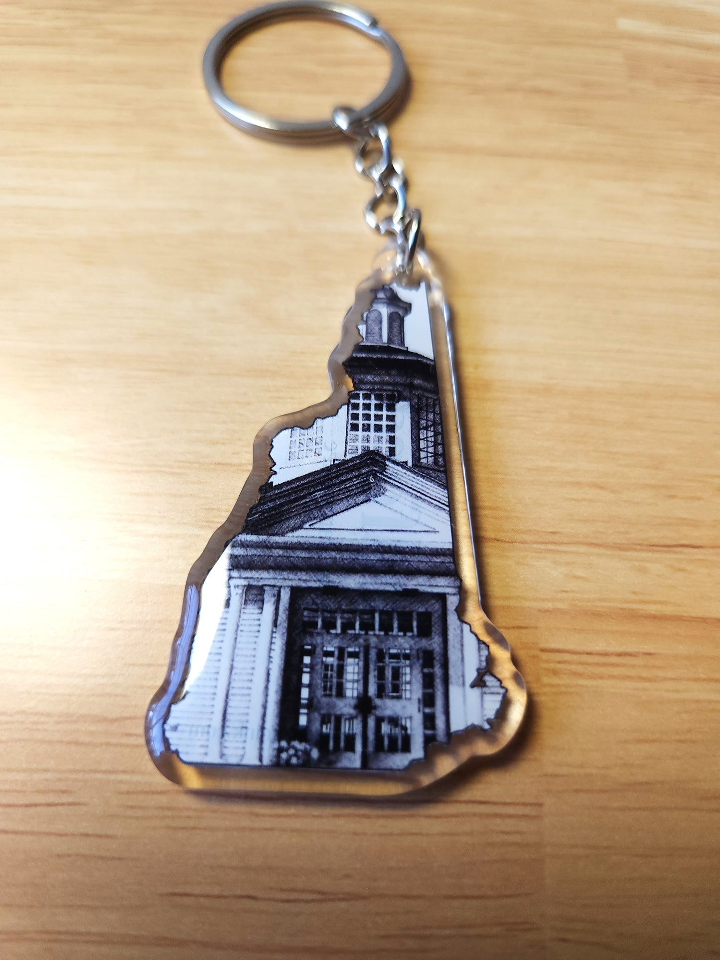 Bedford, NH Keychain