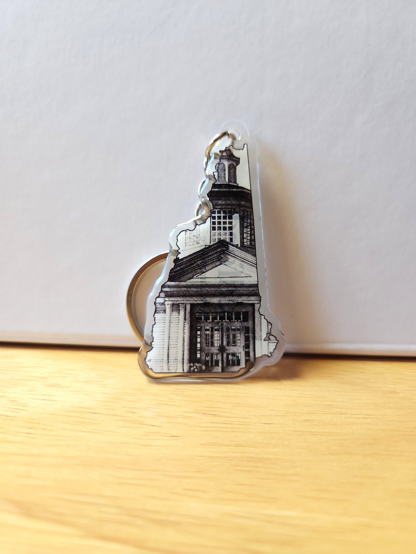 Bedford, NH Keychain