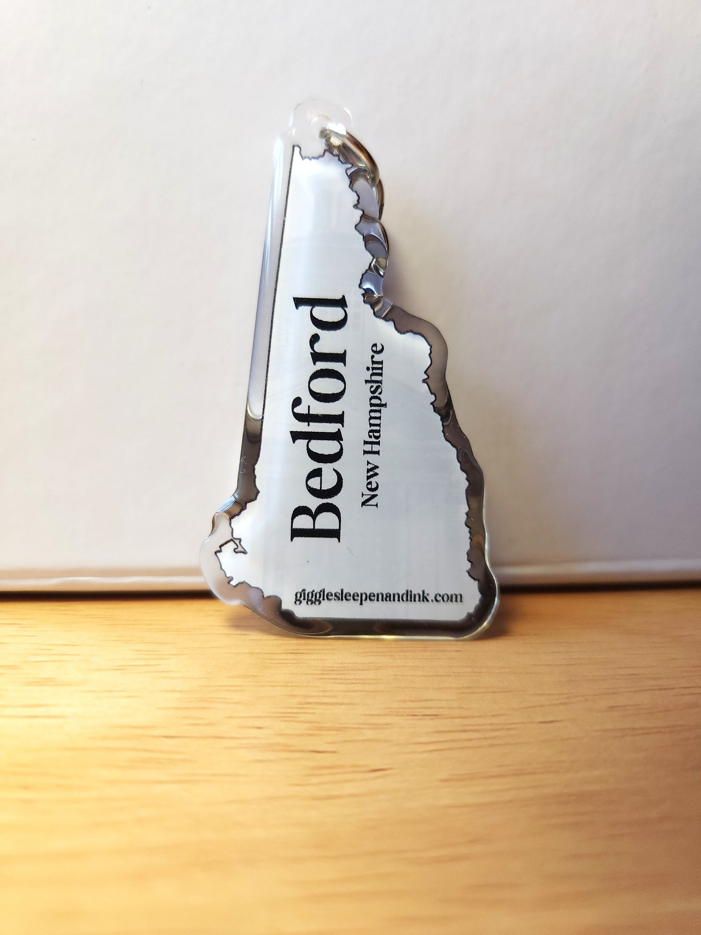 Bedford, NH Keychain