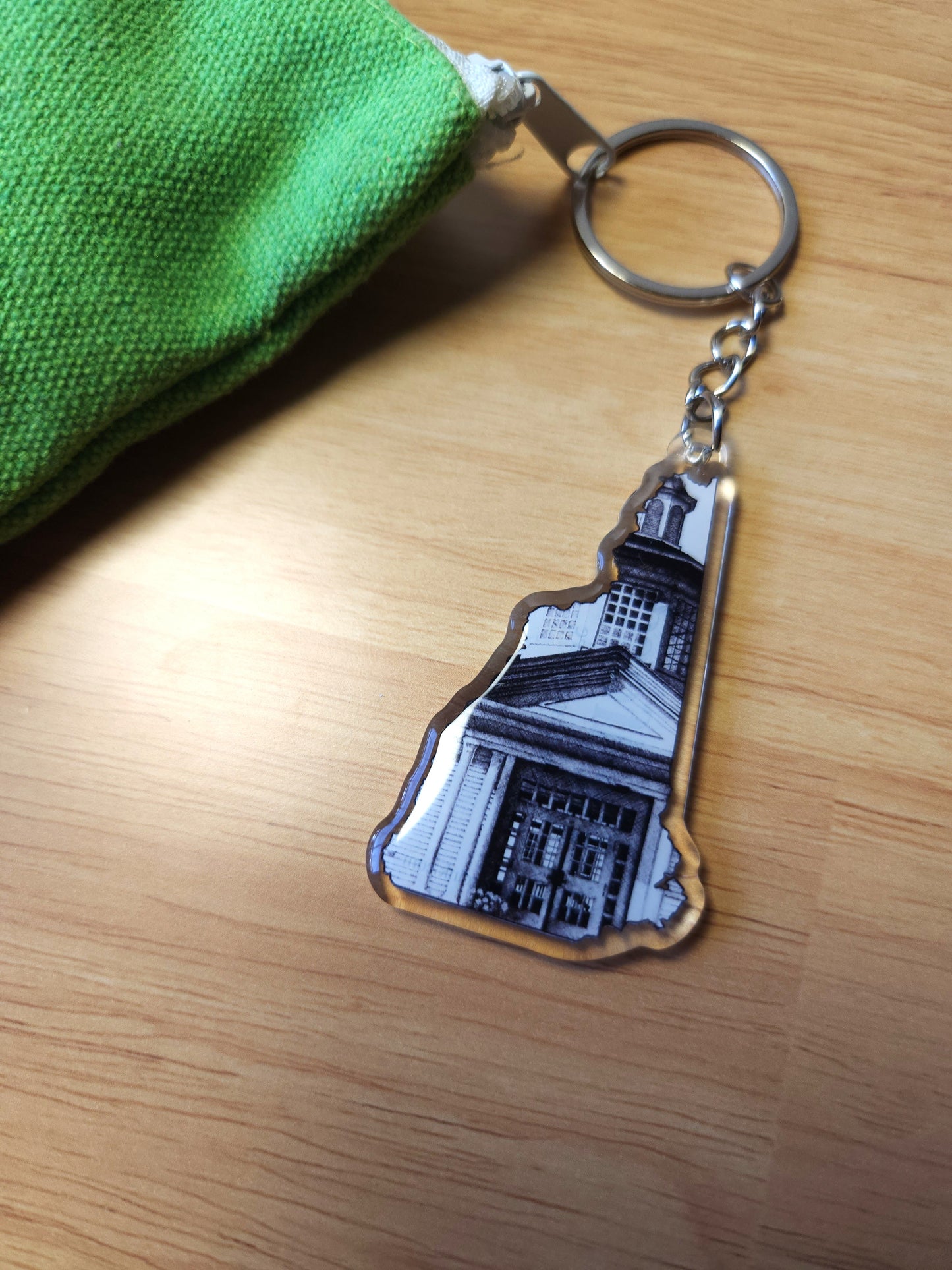 Bedford, NH Keychain