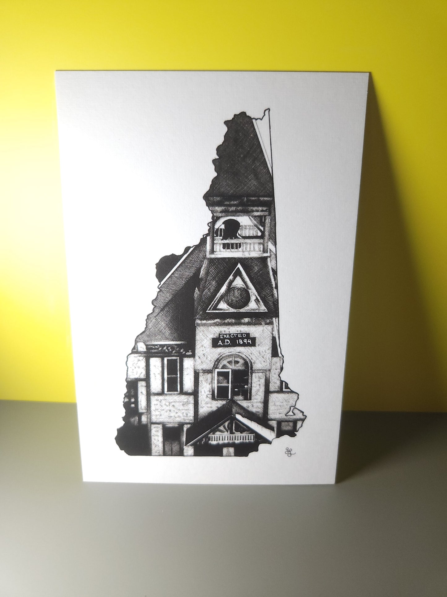 Belmont, NH Postcard
