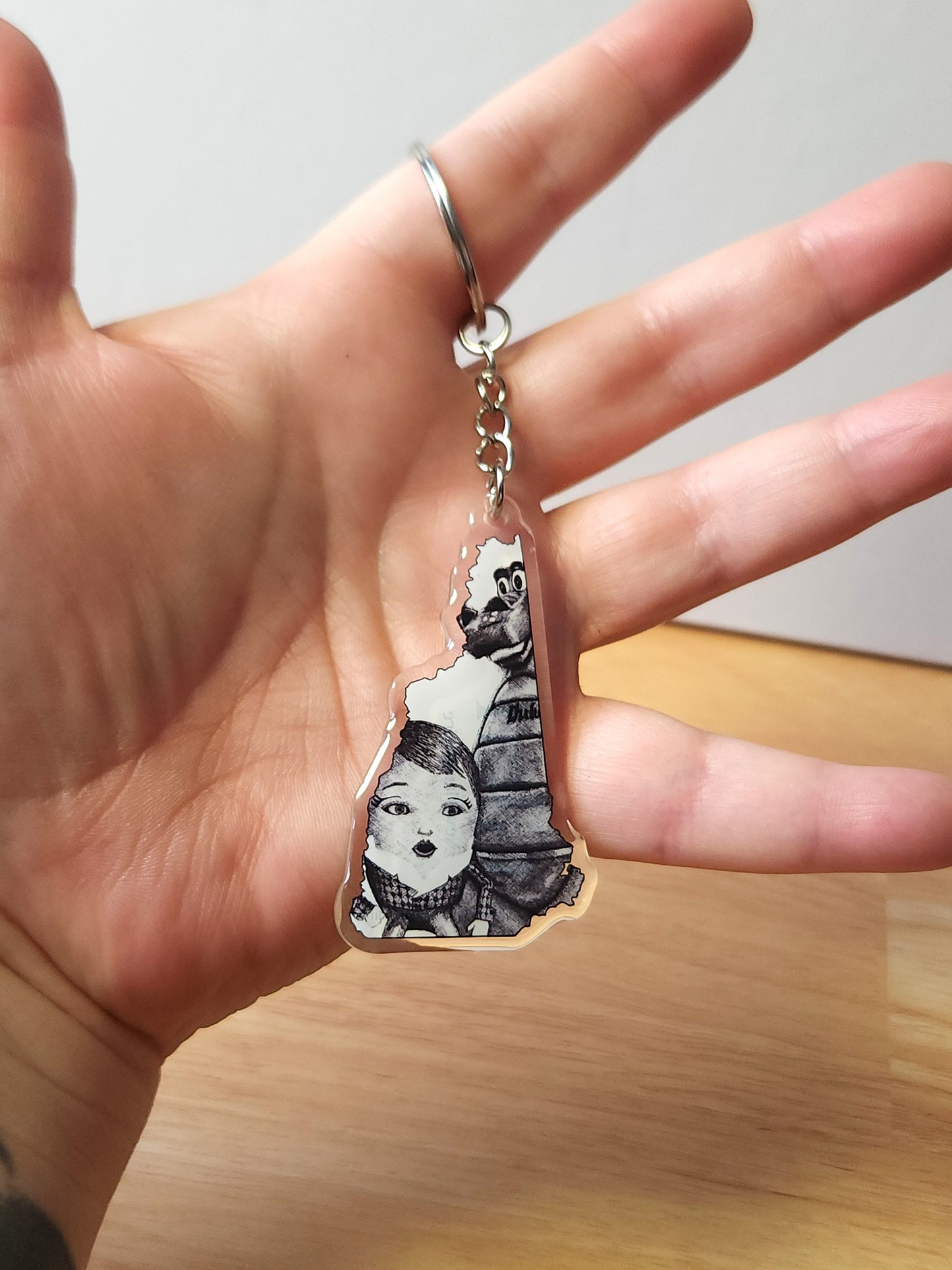 Glen, NH Keychain