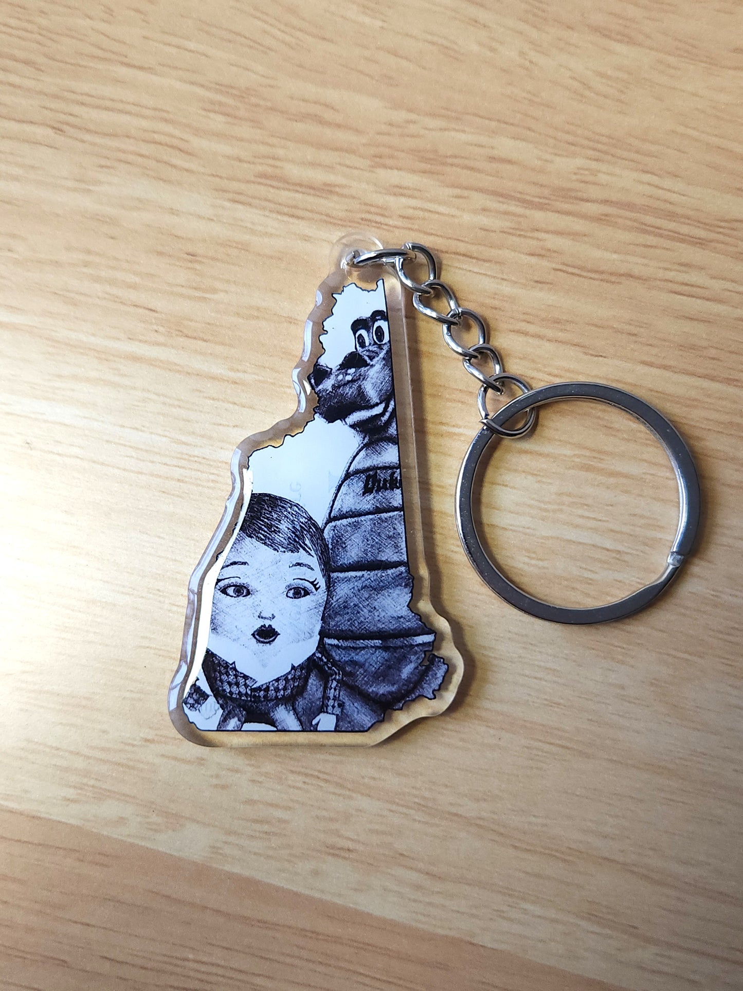 Glen, NH Keychain
