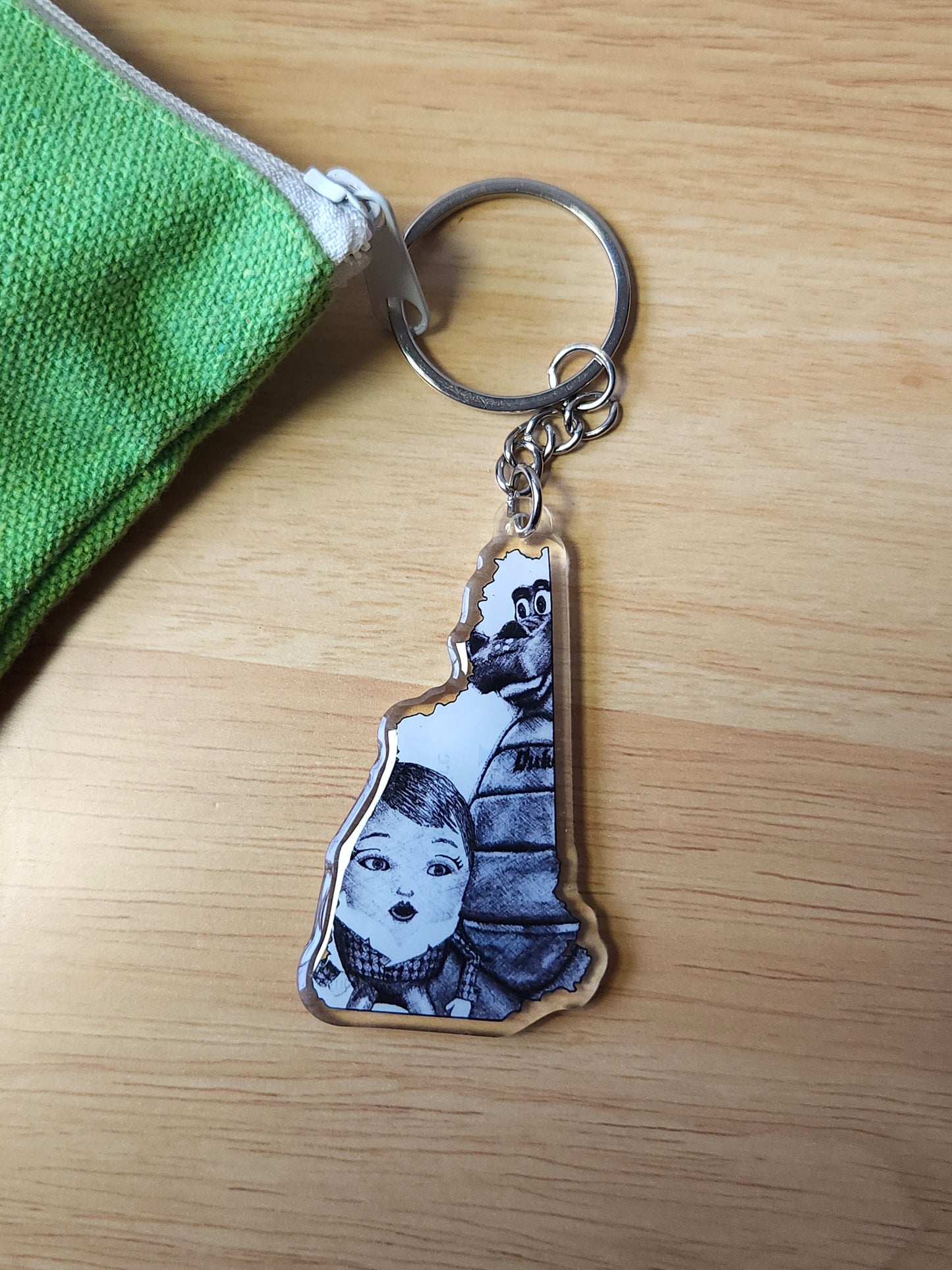 Glen, NH Keychain