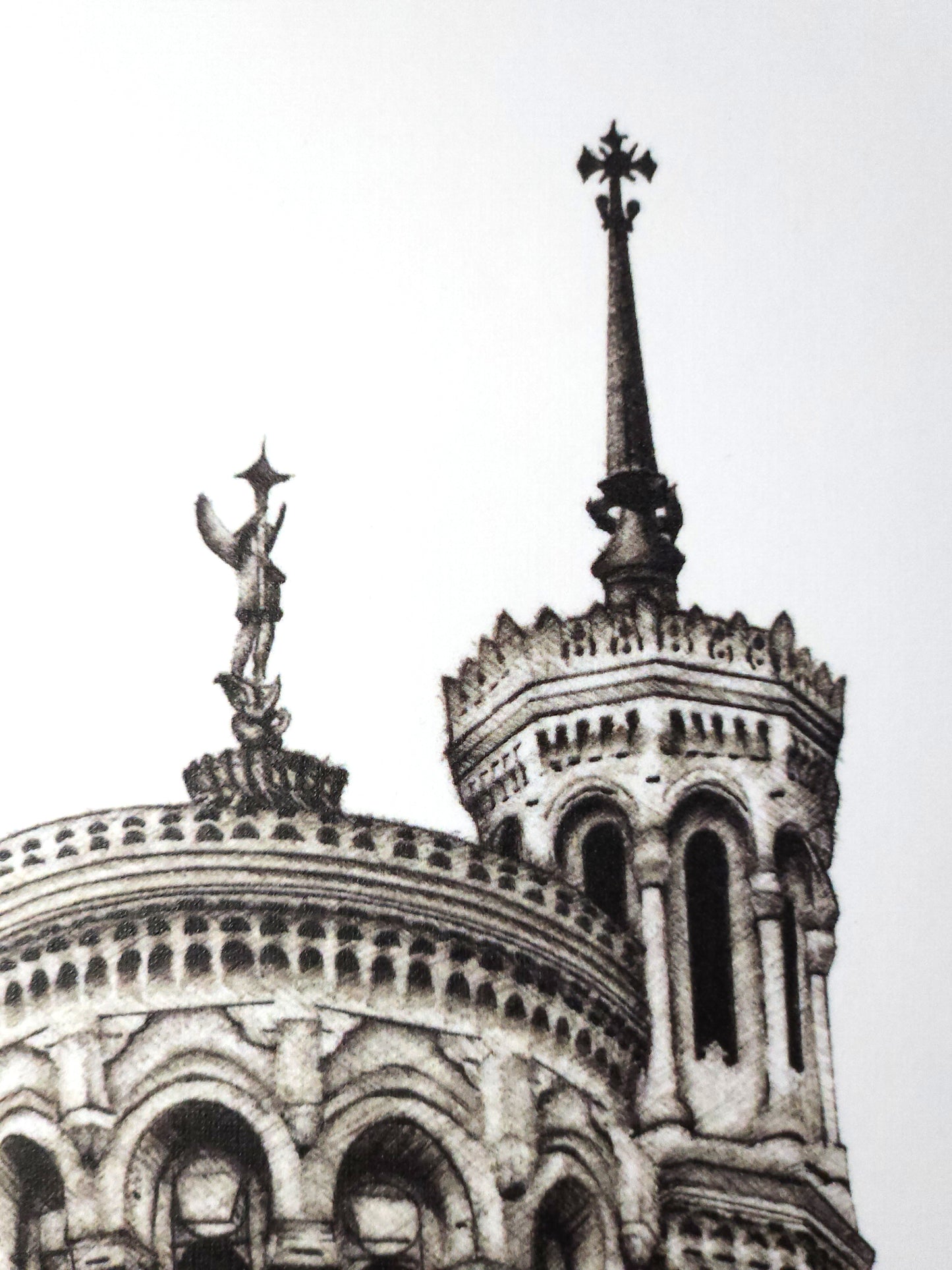 Lyon, France Postcard