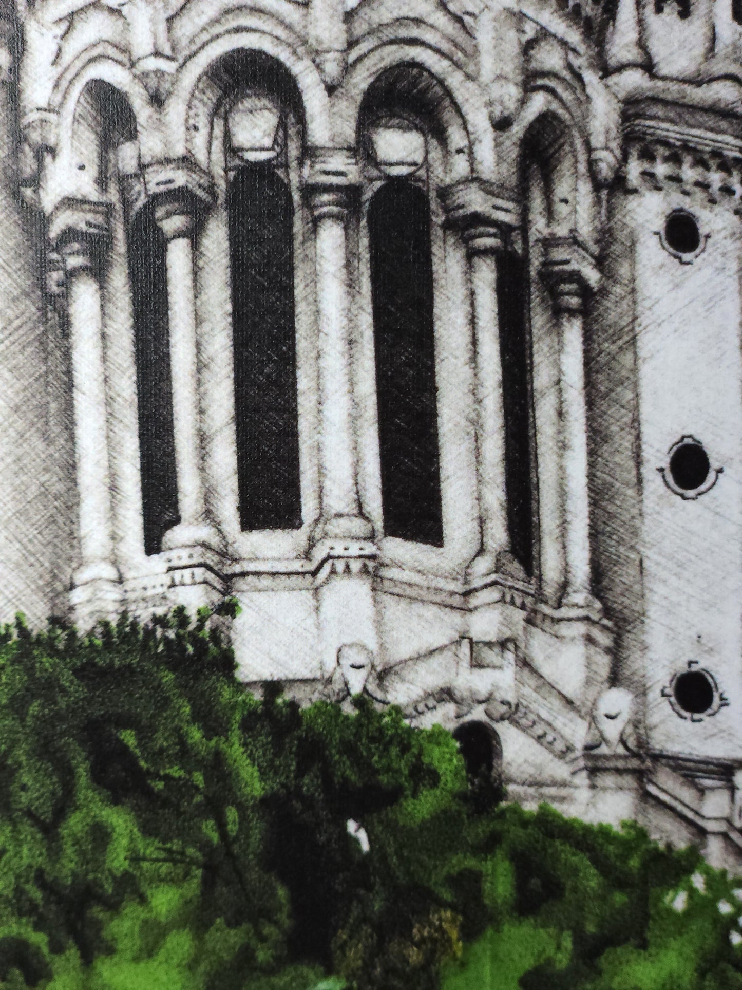 Lyon, France Postcard