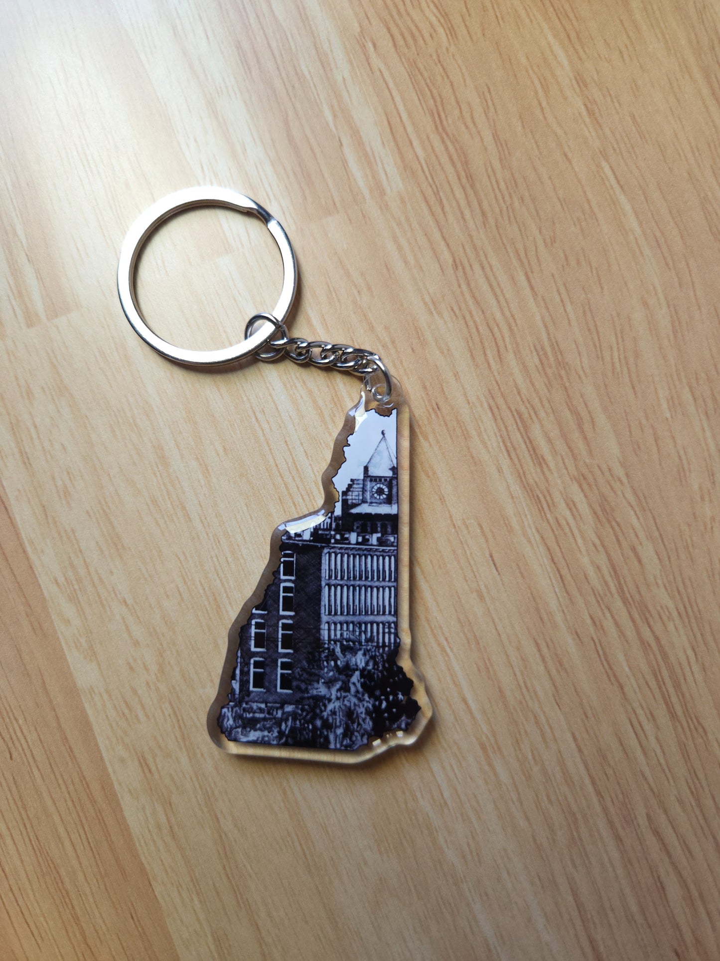 Manchester, NH Keychain