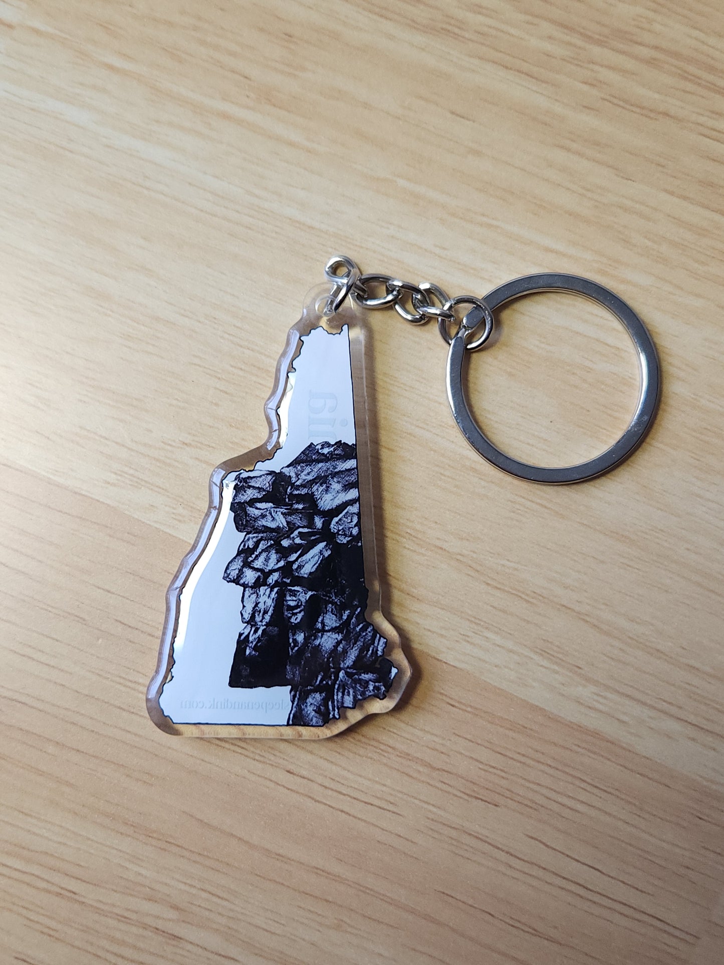 Old Man Keychain
