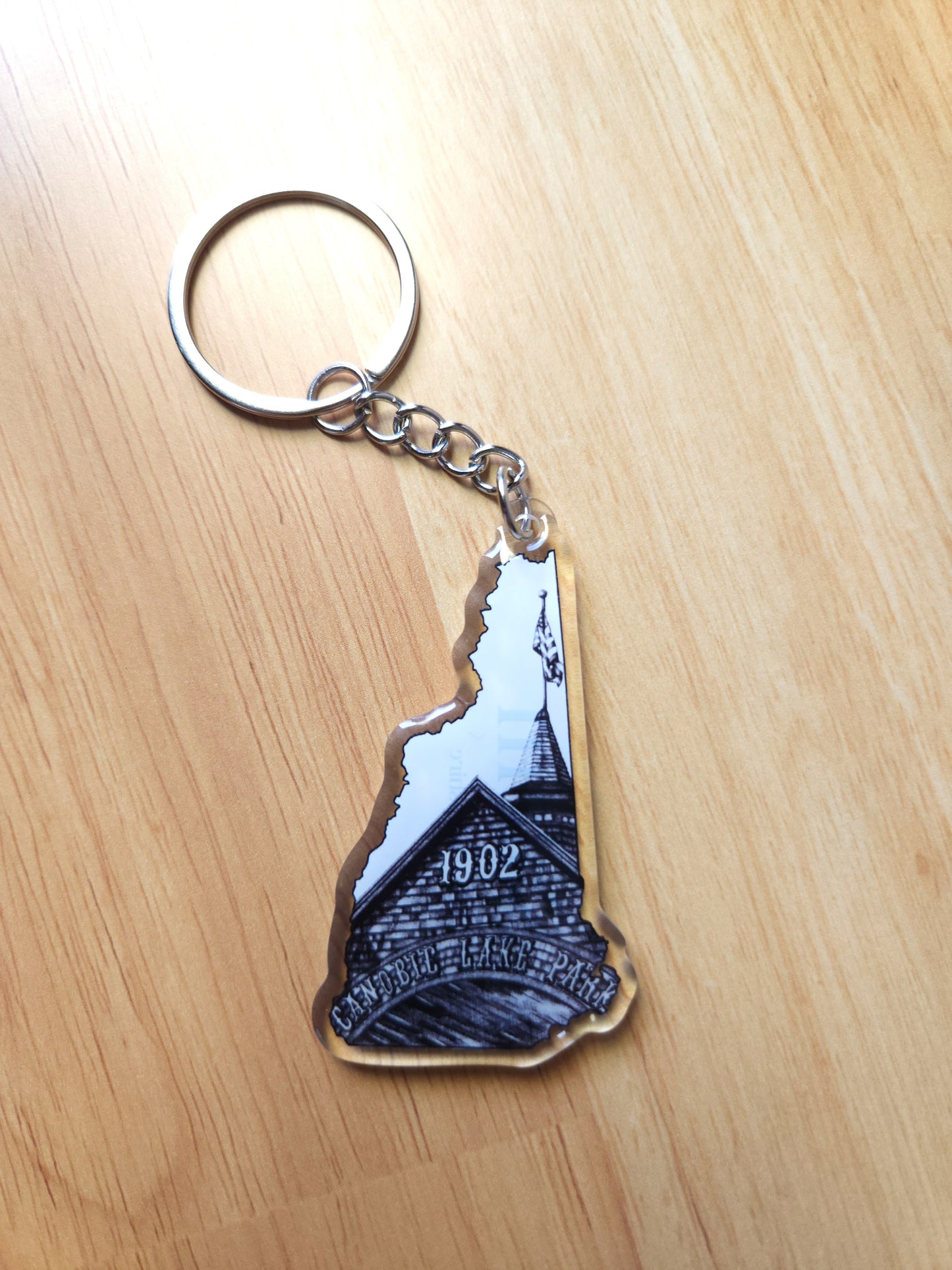 Salem, NH Keychain