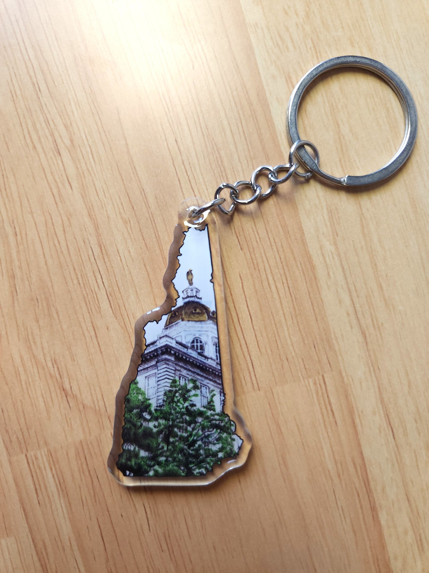 NH State House Keychain
